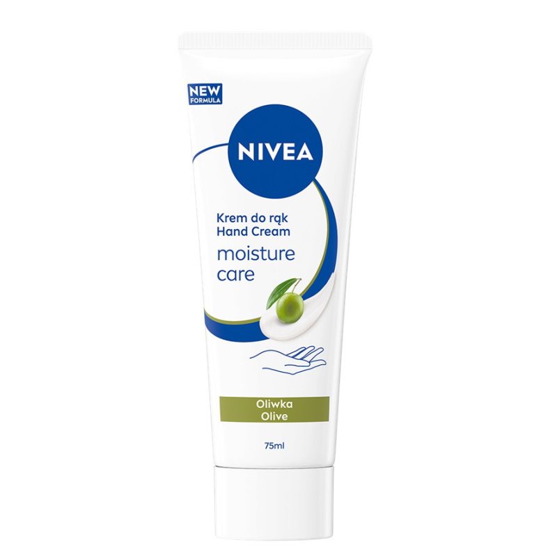 Drėkinamasis rankų kremas Nivea Moisture Care, 75 ml