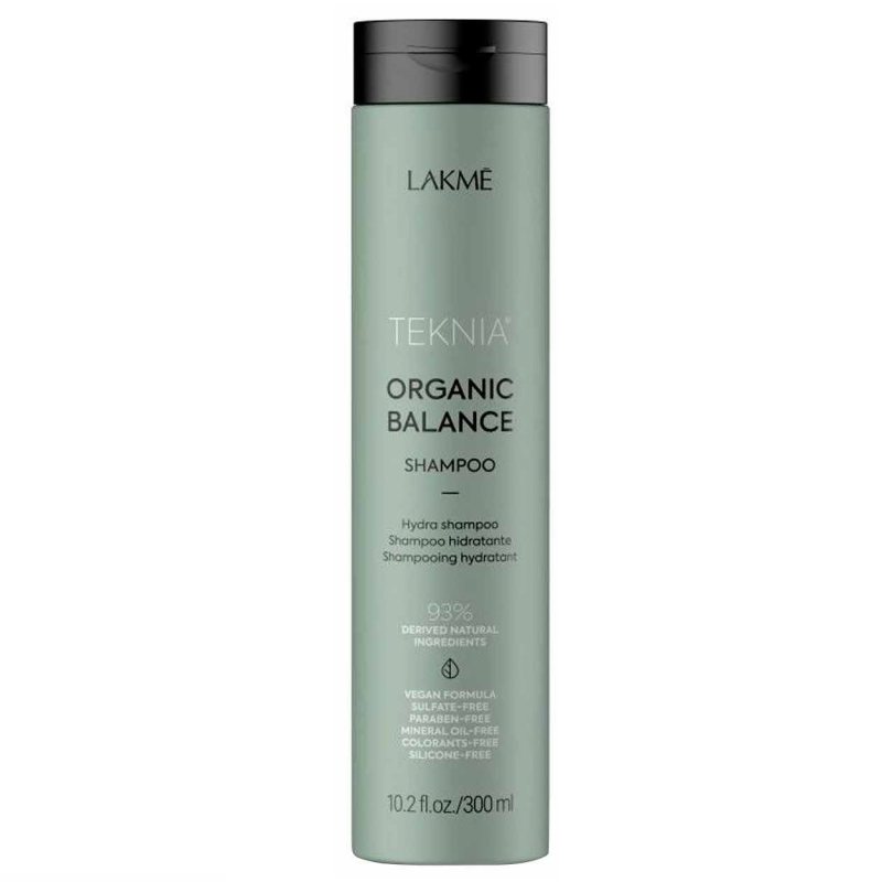 Drėkinamasis šampūnas Lakme Teknia Organic Balance Shampoo, 300 ml