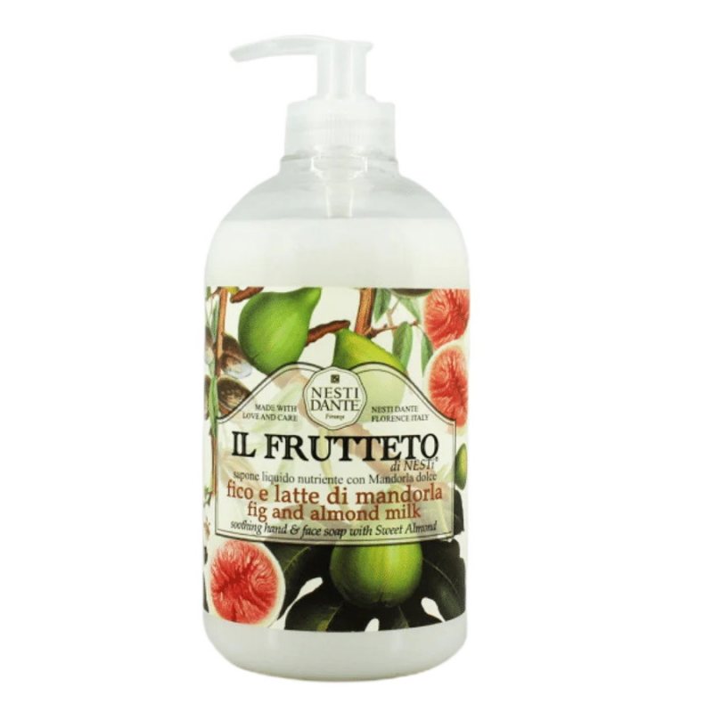 Drėkinamasis skystasis muilas Nesti Dante Il Frutteto, figos ir migdolų pienas, 500 ml