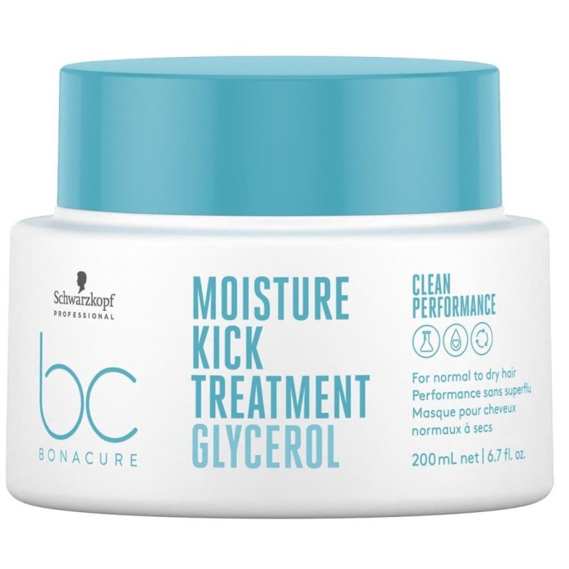 Drėkinamoji kaukė normaliems ir sausiems plaukams Schwarzkopf Professional BC Bonacure Moisture Kick Treatment, 200 ml