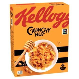 Dribsniai KELLOGG’S CRUNCHY NUT, 375 g