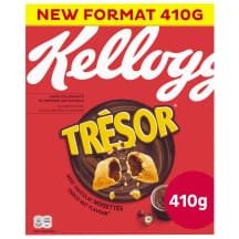 Dribsniai KELLOGG'S TRESOR CHOCO NUT, 410 g