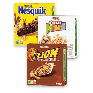 Dribsnių batonėliai NESTLE, 6 x 25 g