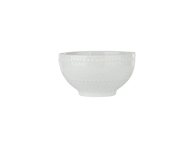 Dubenėlis AURORA White Beads, 11 cm