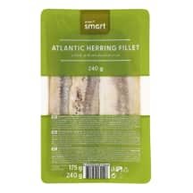 Dūmo sk. silkių filė aliejuje RIMI SMART, 240 g