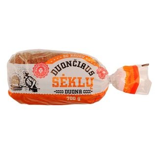 DUONČIAUS SĖKLŲ duona su raugu, 700 g