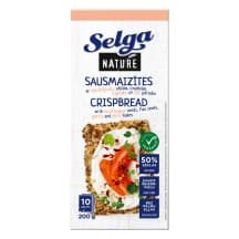 Duoniukai su sėkl.čili.česn.SELGA NATURE, 200 g