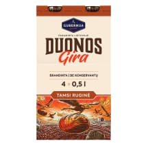 Duonos gira GUBERNIJA, 4 x 500 ml