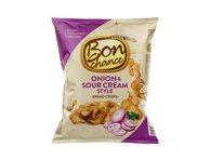 Duonos traškučiai BON CHANCE, grietinės ir svogūnų skonio, 240 g