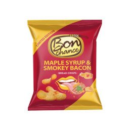 Duonos traškučiai BON CHANCE klevų sir/šoninės sk., 120 g