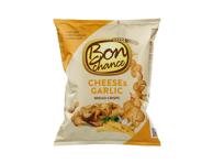 Duonos traškučiai BON CHANCE su sūriu ir česnakais, 240 g
