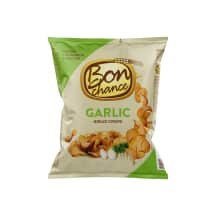 Duonos traškučiai BON CHANCE su česnakais, 120 g