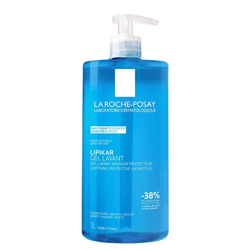 Dušo gelis La Roche-Posay Lipikar Cleansing Gel, 1000 ml