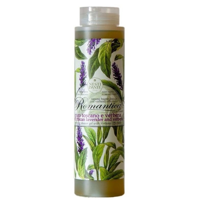 Dušo želė Nesti Dante Romantica, levanda ir verbena, 300 ml
