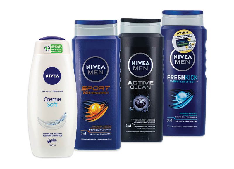 Dušo želė NIVEA