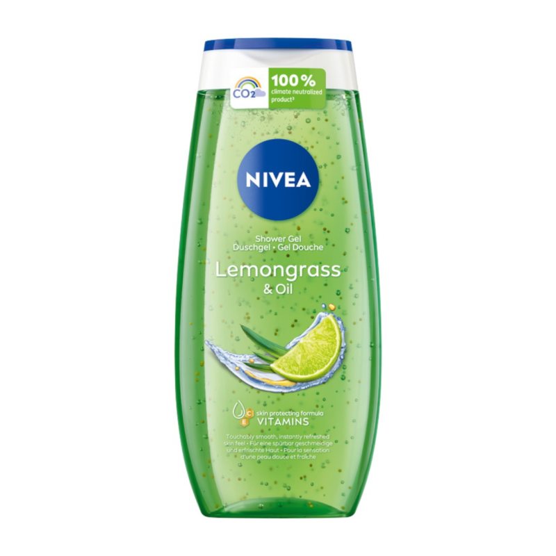 Dušo želė Nivea, citrinžolė, 250 ml