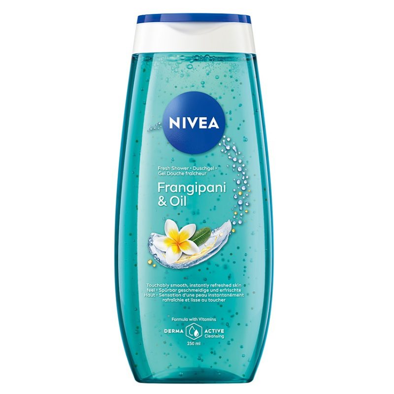 Dušo želė Nivea, frangipanis, 250 ml