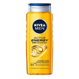 Dušo želė NIVEA MEN ACTIVE ENERGY, 500 ml