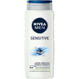 Dušo želė NIVEA MEN SENSITIVE, 500 ml