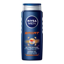 Dušo želė NIVEA Men sport, 500 ml