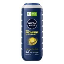 Dušo želė vyrams NIVEA MEN POWER FRESH, 500 ml