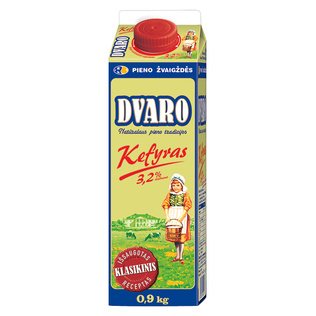 DVARO kefyras, 3,2% rieb., 0.9 kg