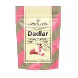 Džiov.datulės DAVE AND JON S (STRAWBERRY MILKSHAKE), 125 g