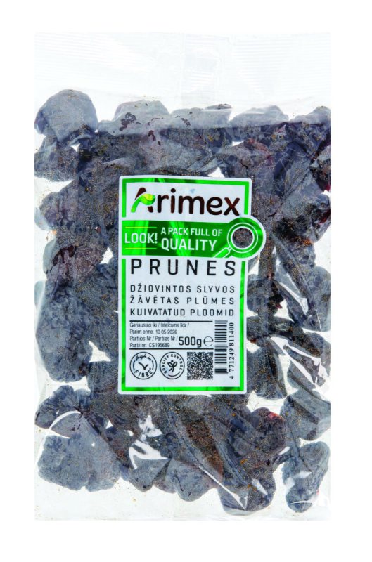 Džiovintos slyvos ARIMEX, 500 g