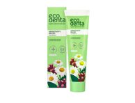 ECODENTA dantų pasta jautriems dantims su ramunėlių ir gvazdikėlių ekstraktais, 100 ml