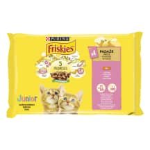 Ėdalas katėms Friskies Junior, 4 x 85 g