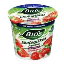 Ek. jogurtas be lak. su brašk. BIOS,3,1%, 125 g