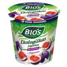 Ek. jogurtas be lakt. su fig. BIOS, 3,1%, 370 g