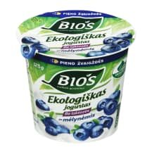 Ek. jogurtas be lakt. su mėl. BIOS, 3,1%, 125 g