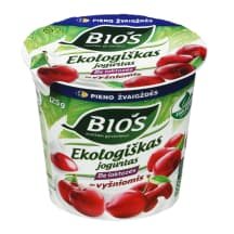 Ek. jogurtas be lakt. su vyšn. BIOS,3,1%, 125 g