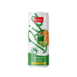 Eko. gaiv. gėr. RASA BIO,apel.,žal.citrinų sk.gaz., 330 ml