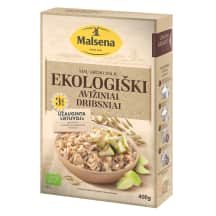 Ekologiški avižiniai dribsniai MALSENA ENERGIJA, 400 g