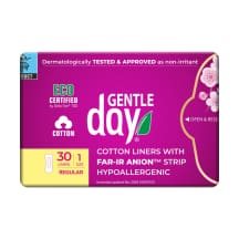 Ekol. higieniniai įklotai GENTLE DAY, 30 vnt