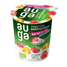 Ekol. jogurtas su abrik., brašk. AUGA, 350 g