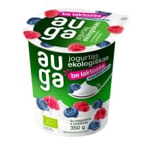 Ekol. jogurtas su mėlyn., aviet. AUGA, 350 g