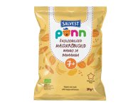Ekol. kukurūzų užkandis PONN su mangais, banan., nuo 7 mėn., 20 g