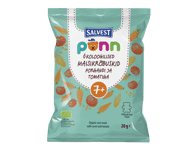 Ekol. kukurūzų užkandis PONN su mork., pomid., nuo 7 mėn., 20 g