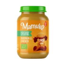Ekol. moliūgų ir vištienos košė MAMUKO, 190 g