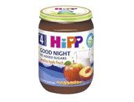 Ekol. pieniška manų košelė HIPP su vaisiais, nuo 4 mėn., 190 g