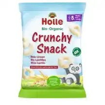 Ekol. trašk. ryžių lęšių užkand. HOLLE, 25 g