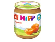 Ekologiška abrikosų tyrelė HIPP, nuo 4 mėn., 125 g