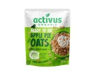 Ekologiška avižinė košė ACTIVUS su obuoliais ir cinamonu, 185 g