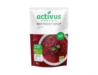 Ekologiška burokėlių sriuba ACTIVUS, 400 g
