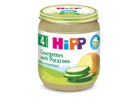 Ekologiška cukinijų tyrelė HIPP su bulvėmis (nuo 4 mėn.), 125 g