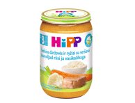 Ekologiška daržovių tyrelė HIPP su veršiena, nuo 8 mėn., 220 g