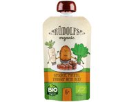 Ekologiška daržovių tyrelė RŪDOLFS su jautiena, 6+ mėn., 110 g